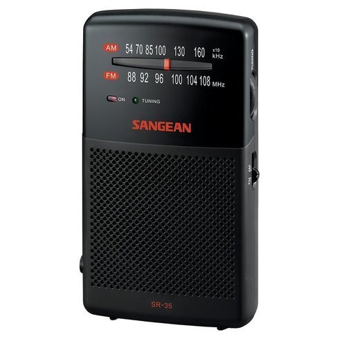 Sangean-SR-35-Portable-Radio-Side